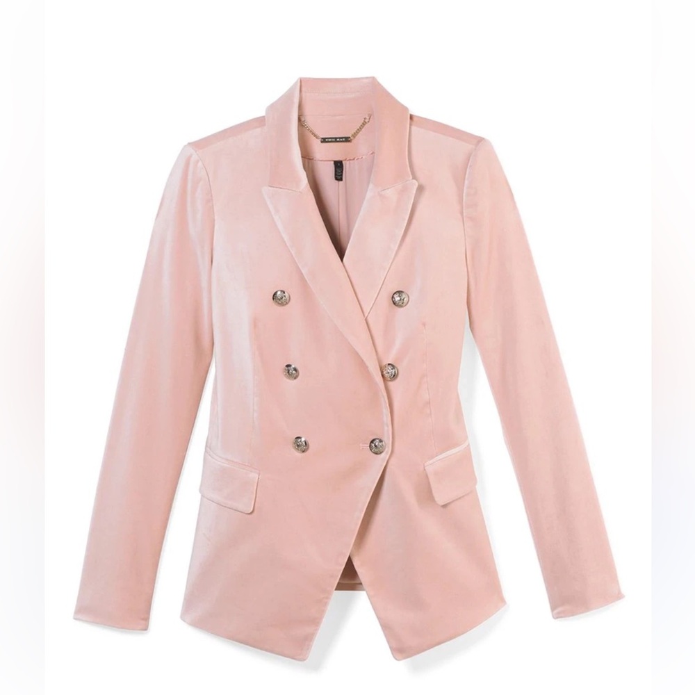 White House Black Market Velvet Blazer.